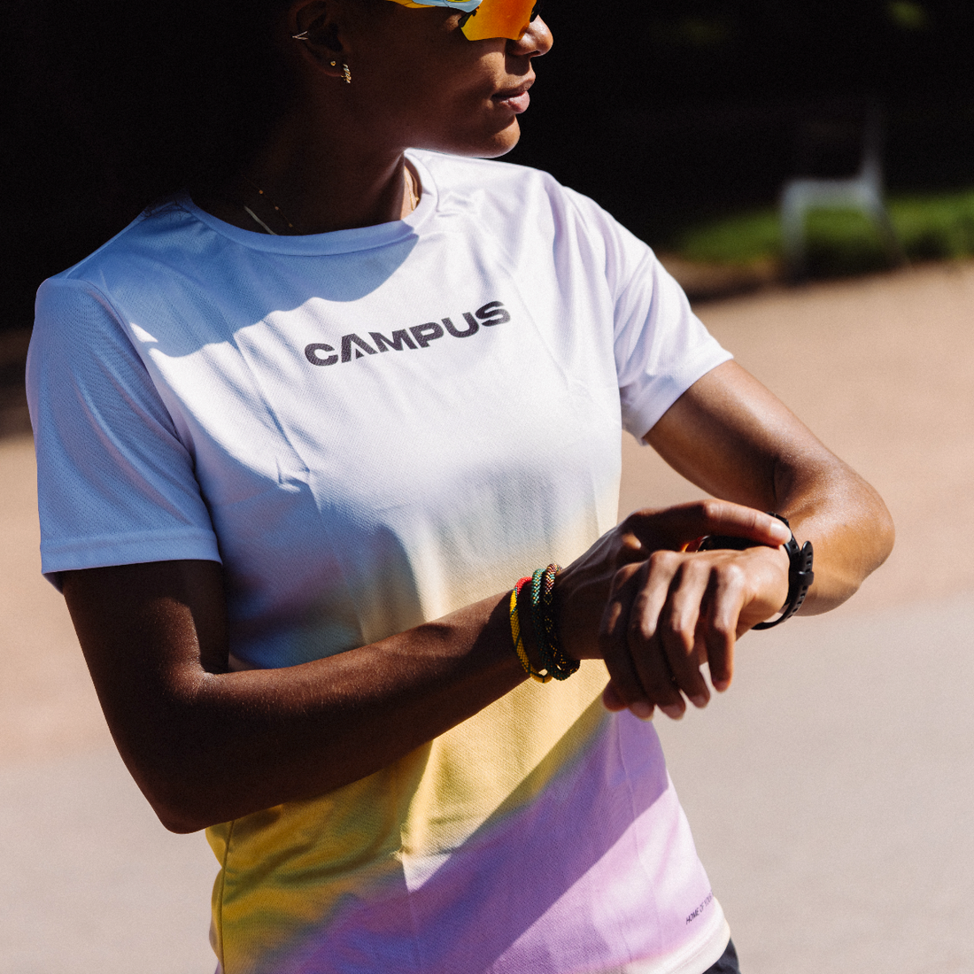 T-shirt technique Campus